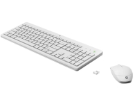 HP 230 Wireless Mouse + Keyboard Combo (Biały) - 742584 - zdjęcie 2